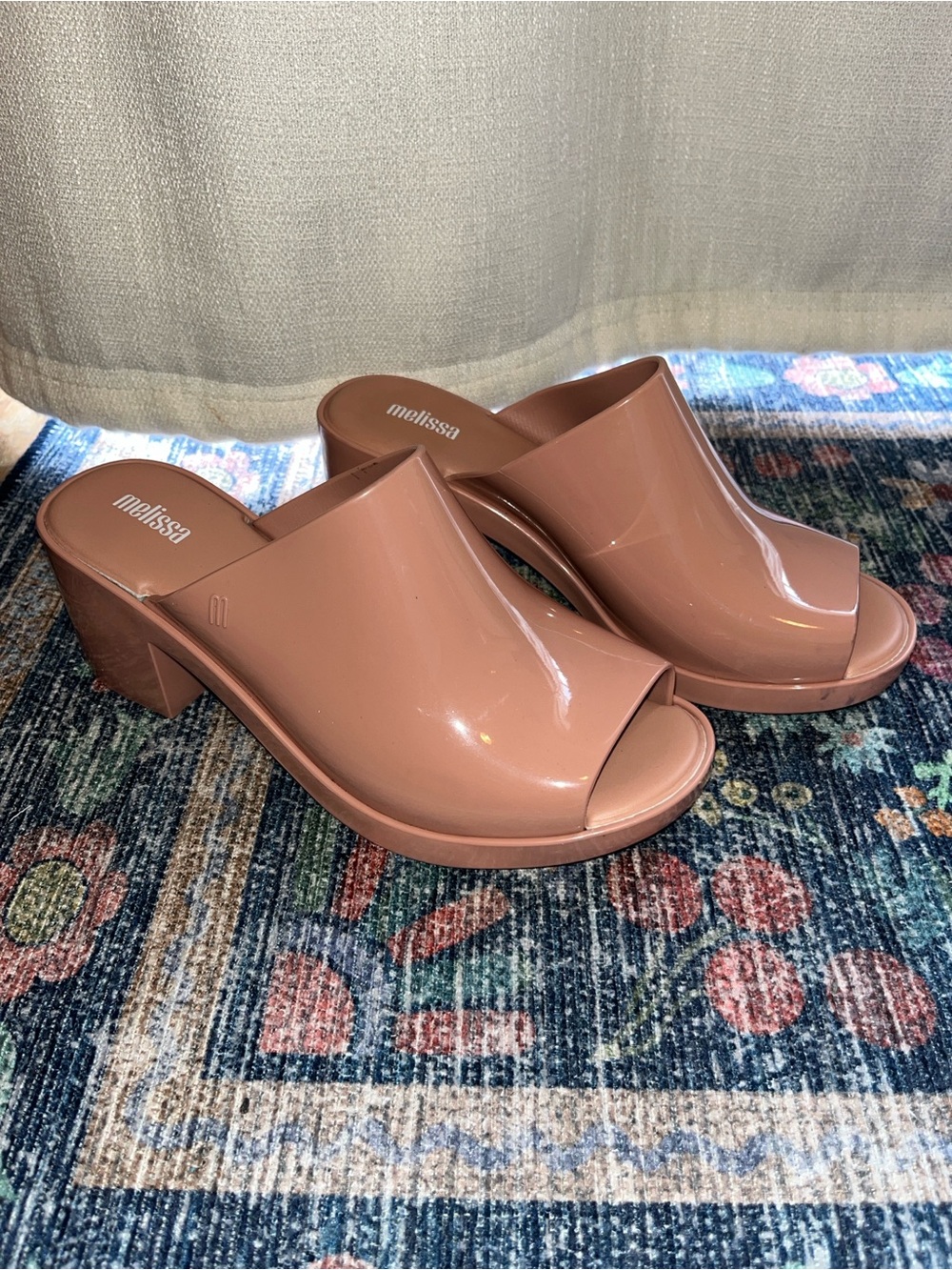 Melissa Women's Chunky Jelly Mule